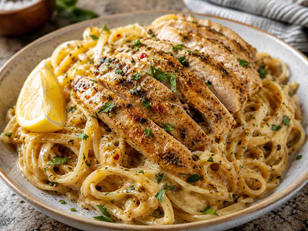 Creamy Cowboy Butter Chicken Pasta Recipe