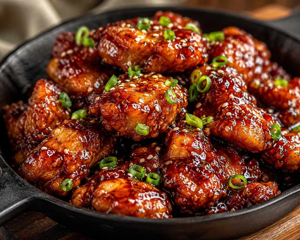 Sticky Sweet Bourbon Chicken Recipe